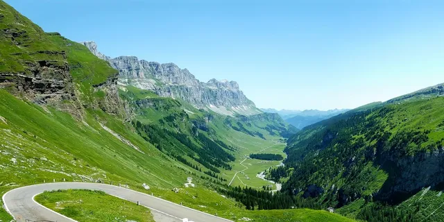 Klausenpass auf der Urner Seite